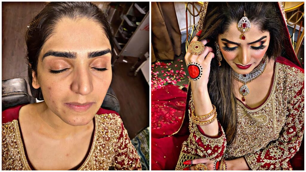 Barat Makeup Latest Barat Makeup Tutorial Blending Liner Twtbit 9567